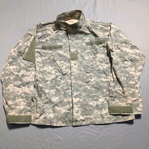 L ACU Army Field Jacket Large X-Short Tactical-Archive Street-Utility Ripstop